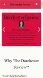 Mobile Screenshot of dorchesterreview.ca